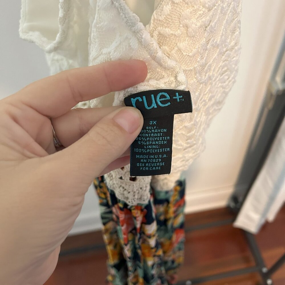 Floral Rue Plus Dress - Picture 2 of 2